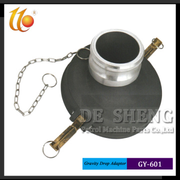 4" Aluminum API Gravity Drop Coupler   Anti siphon